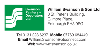 Swason Decorating Edinburgh